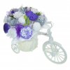 Buchet de săpunuri Bicycle - violet, gri, alb